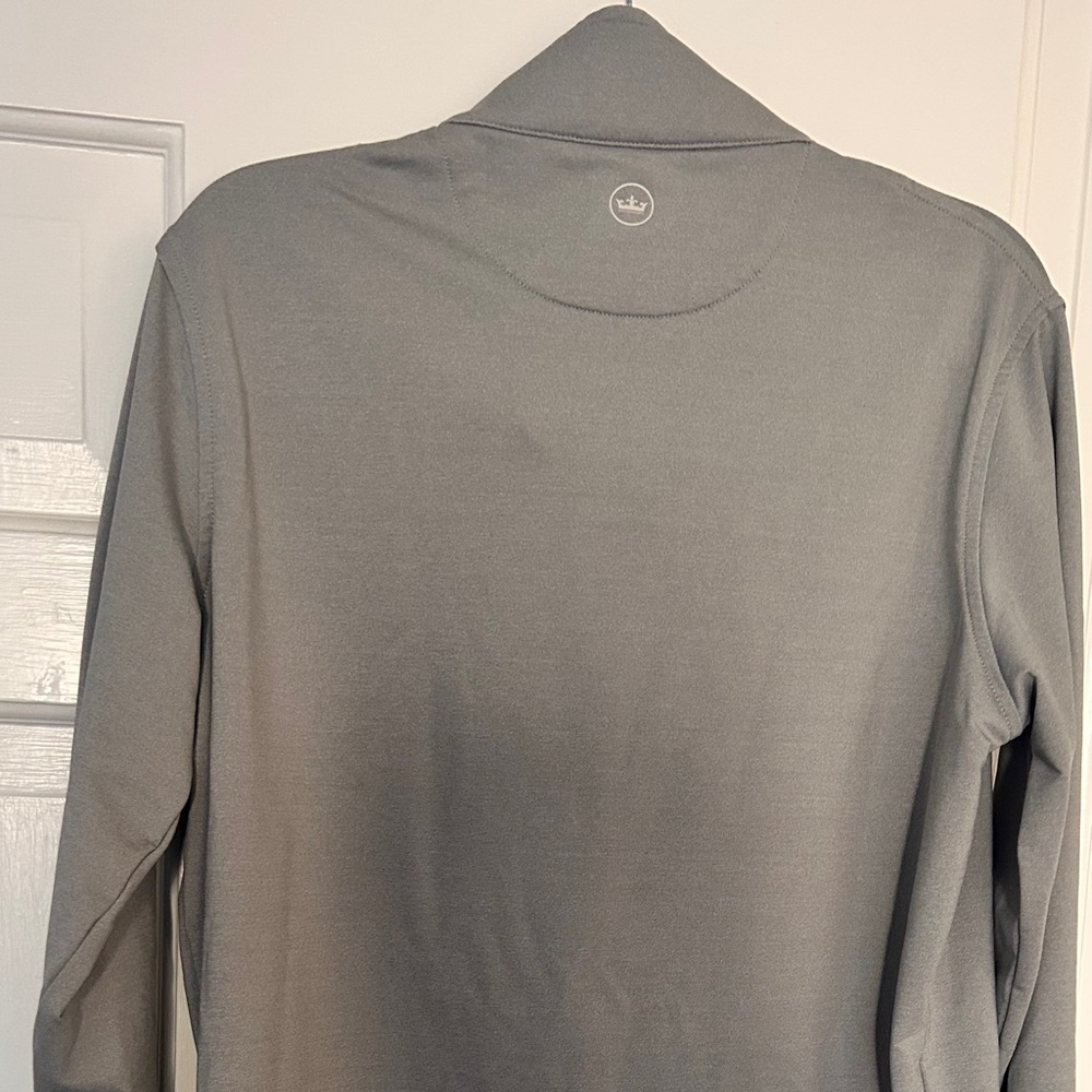 Peter Millar Grey Performance Quarter Zip - image 3
